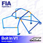 Roll Cage AUDI Coupe (B2) 2-doors Coupe FWD BOLT IN V1
