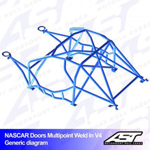 Roll Cage BMW (E30) 3-Series 5-doors Touring AWD MULTIPOINT WELD IN V4 NASCAR-door