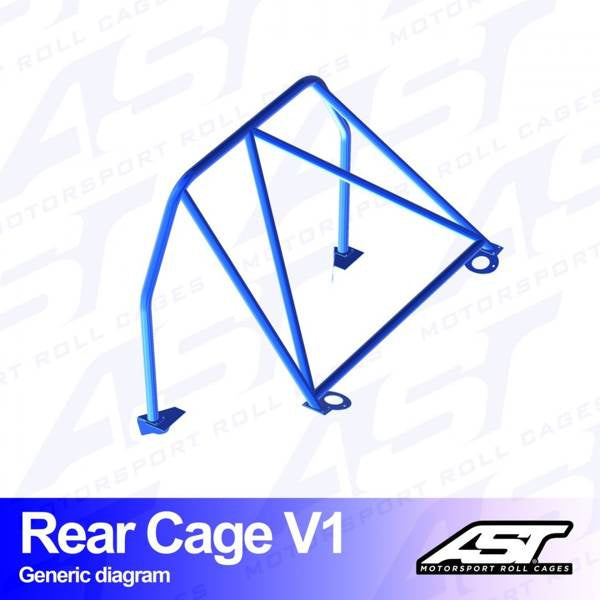 Roll Bar MAZDA RX-7 (FD) 3-doors Coupe REAR CAGE V1