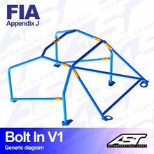 Roll Cage VW Beetle (Mk1) 2-doors Hatchback BOLT IN V1