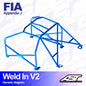Roll Cage VW Golf (Mk4) 3-doors Hatchback FWD WELD IN V2