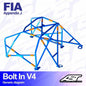 Überrollkäfig VW Polo (6N) 3-Türer Schrägheck BOLT IN V4