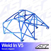 Roll Cage VW Golf (Mk4) 3-doors Hatchback 4Motion WELD IN V5