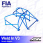 Roll Cage VOLVO 242 2-door Coupe WELD IN V3