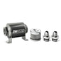 DeatschWerks Universal in-line fuel filter 10 micron AN8 70mm