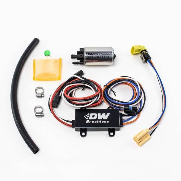 DeatschWerks Kraftstoffpumpe DW440 440lph mit Ein-Geschwindigkeits-Regler