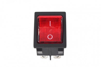 Rocker switch 6 PIN Red