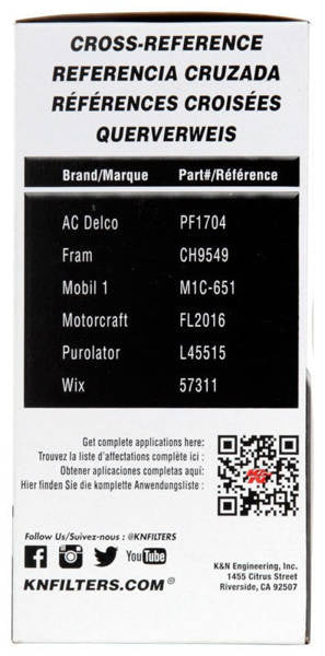 K&N Oil Filter PS-7009