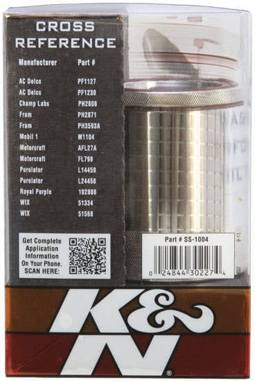 K&N Oil Filter SS-1004