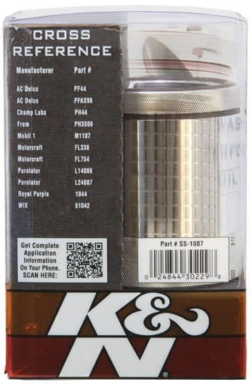 K&N Oil Filter SS-1007