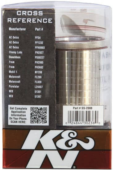 K&N Oil Filter SS-2008
