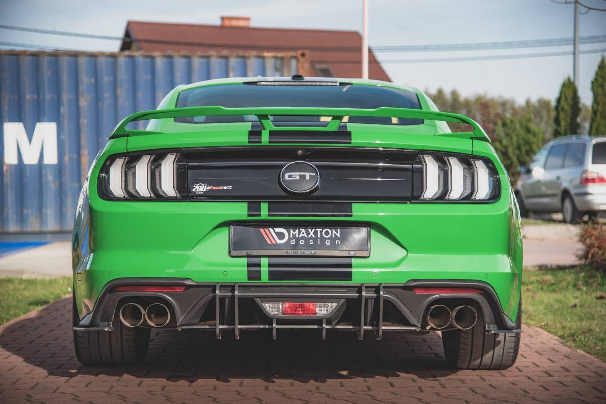 Diffusor Ford Mustang VI GT Facelift Heck Street Pro Schwarz