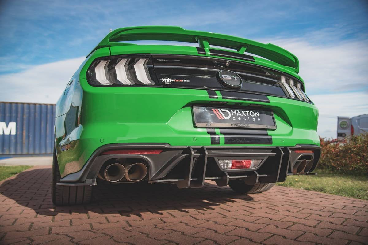 Diffusor Ford Mustang VI GT Facelift Heck Street Pro Schwarz