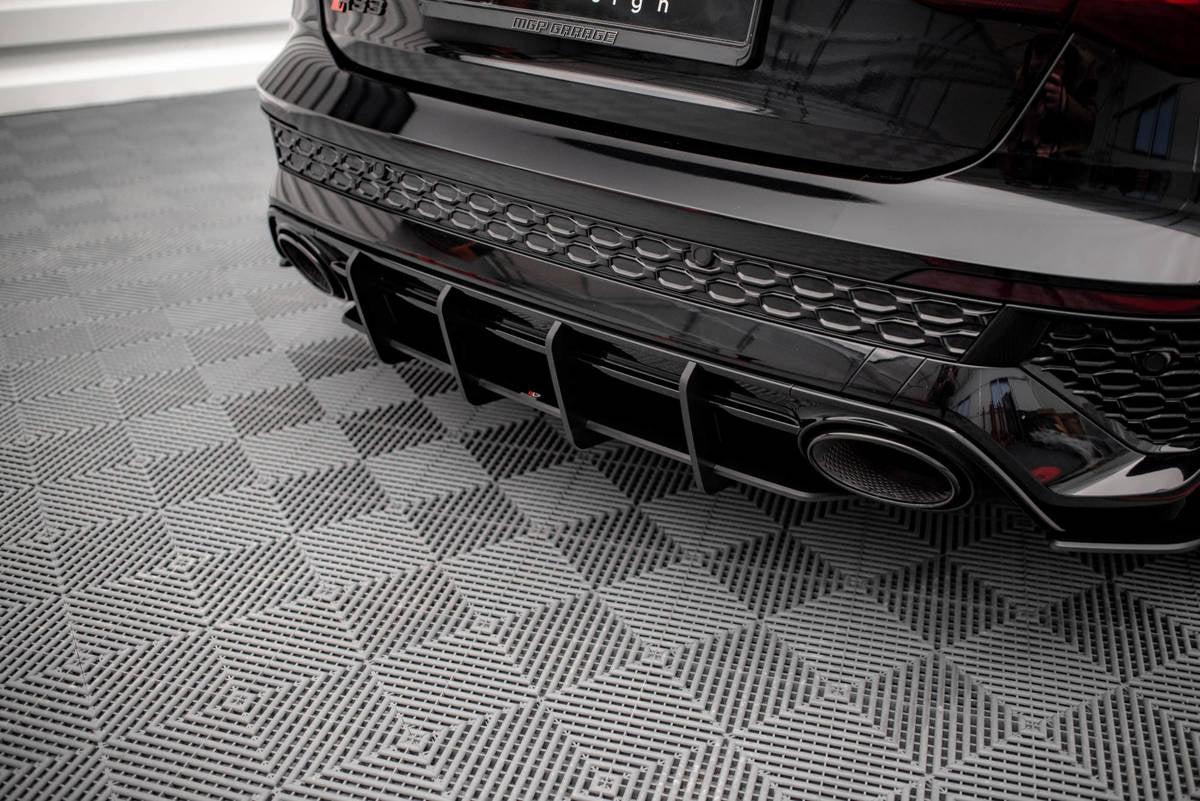Diffuser Audi RS3 8Y Rear Street Pro Black