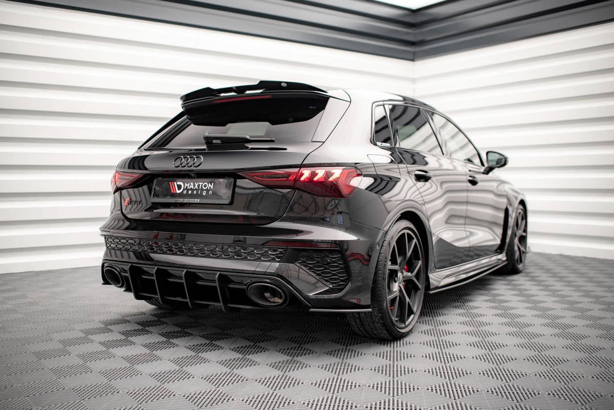 Diffuser Audi RS3 8Y Rear Street Pro Black