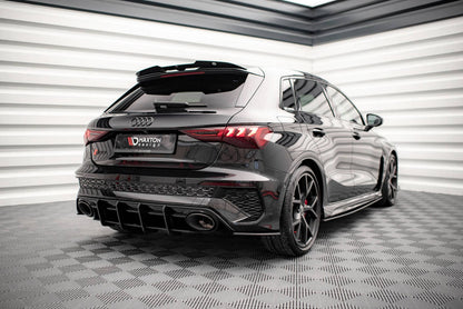 Diffuser Audi RS3 8Y Rear Street Pro Black