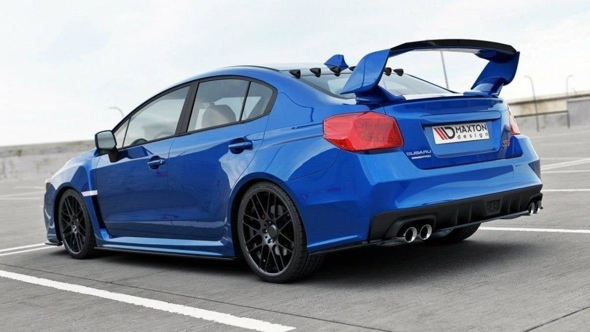 Rear window Cap Subaru Impreza IV WRX STI Gloss Black