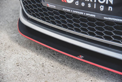 Splitter Volkswagen Golf 7 GTI Front Racing Durability Black
