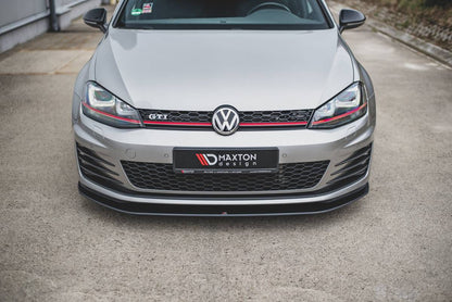 Splitter Volkswagen Golf 7 GTI Front Racing Durability Black