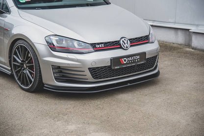 Splitter Volkswagen Golf 7 GTI Front Racing Durability Black