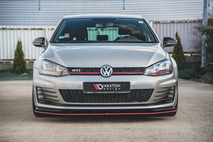 Splitter Volkswagen Golf 7 GTI Front Racing Durability Black