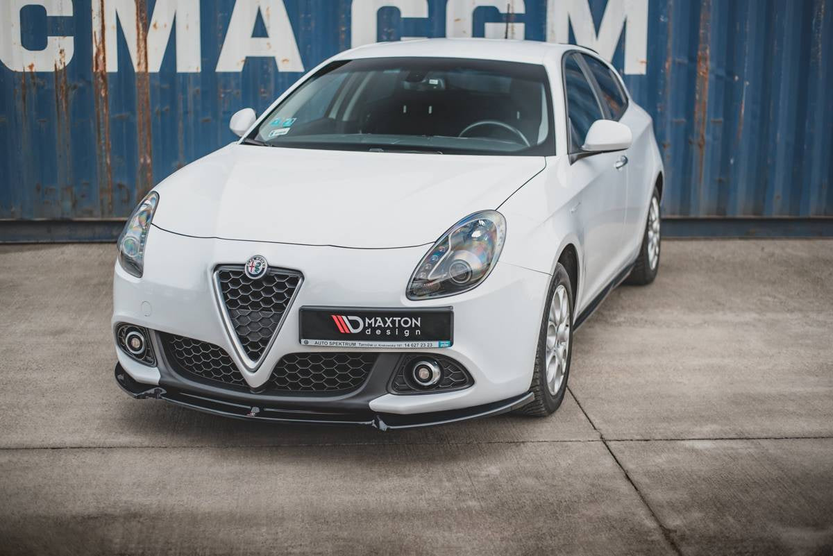 Splitter Alfa Romeo Giulietta Front v.3 Gloss Black