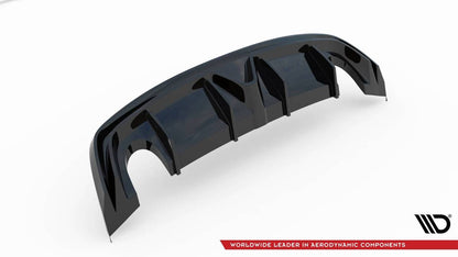 Diffusor Alfa Romeo Giulietta Facelift Heckschürze Auspuff beidseitig Ausführung Glanz Schwarz