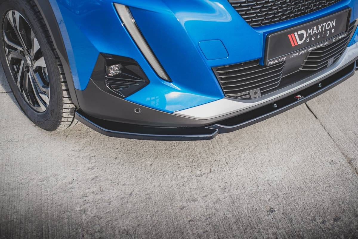 Splitter Peugeot 2008 II - Front v.2 Gloss Black
