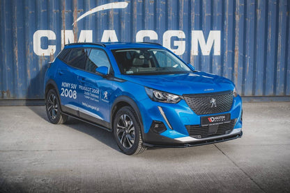Splitter Peugeot 2008 II - Front v.2 Gloss Black