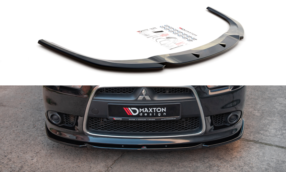 Splitter Mitsubishi Lancer Sportback VIII - Front Gloss Black