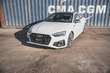 Splitter Audi A5 F5 Facelift S-Line Front v.1 Gloss Black