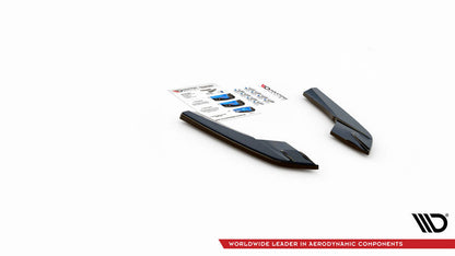 Splitter Audi S3 8V Rear Side Gloss Black