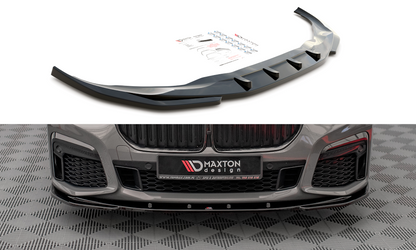 Splitter BMW 7 G11 Facelift M-Pack Front v.1 Hochglanz Schwarz