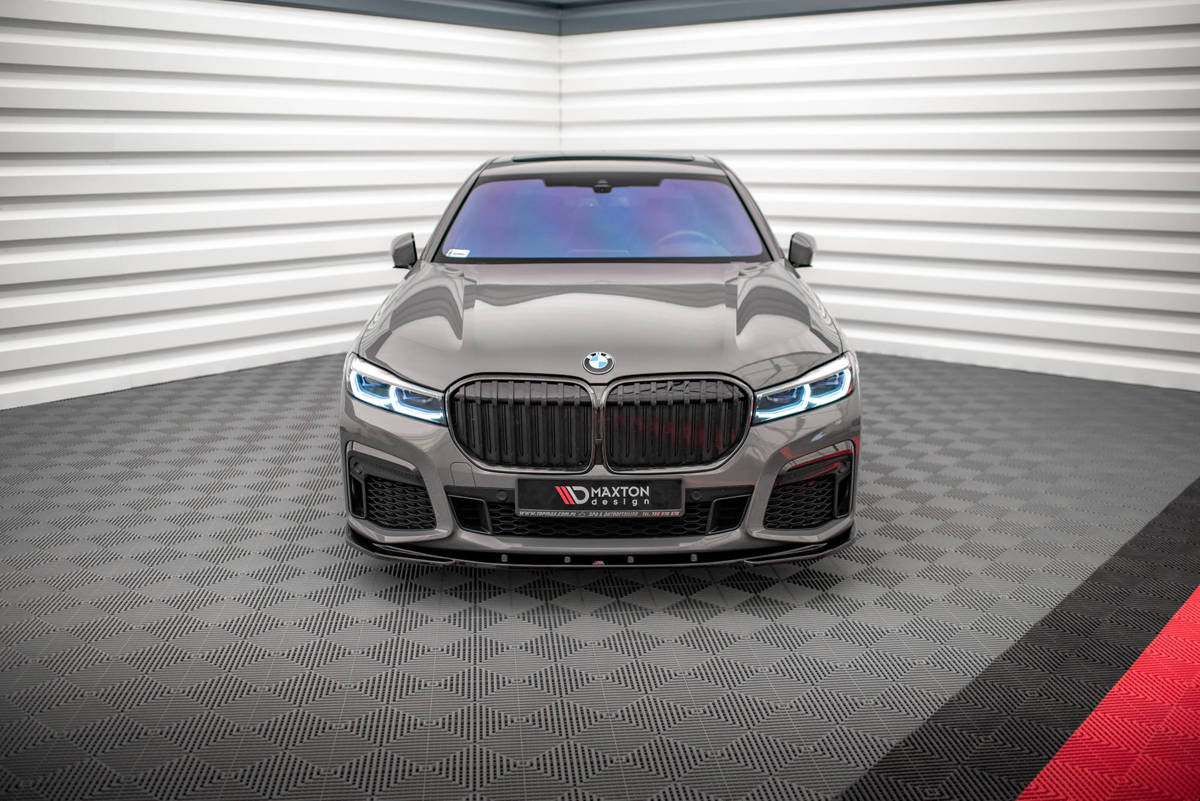 Splitter BMW 7 G11 Facelift M-Pack Front v.1 Hochglanz Schwarz