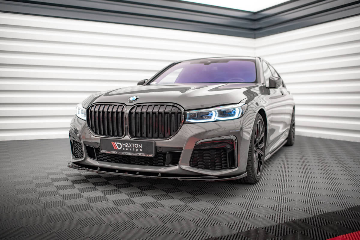 Splitter BMW 7 G11 Facelift M-Pack Front v.1 Hochglanz Schwarz