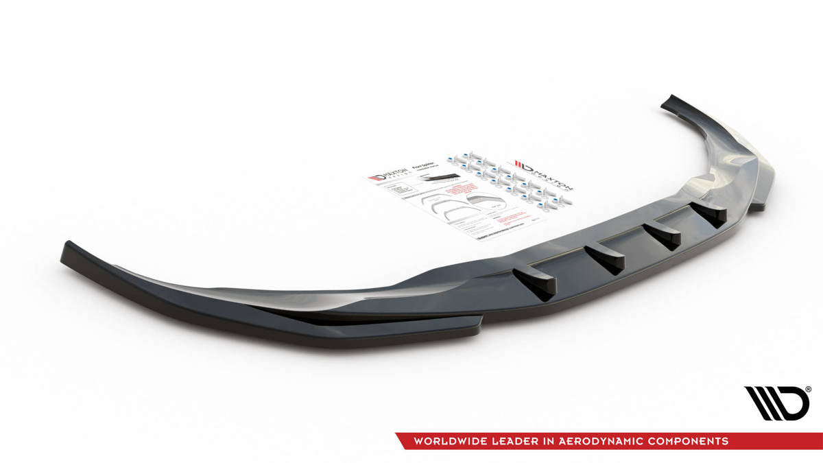Splitter BMW 7 G11 Facelift M-Pack Front v.1 Hochglanz Schwarz