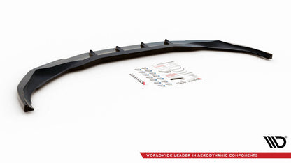 Splitter BMW 7 G11 Facelift M-Pack Front v.1 Hochglanz Schwarz