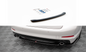 Splitter BMW 5 G30 Heck Mitte Hochglanz Schwarz