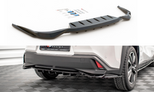 Splitter Lexus UX I Rear Central with Diffuser Gloss Black