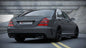 Bumper Mercedes-Benz S W221 Rear + Dyfuzor W205 Look Not primed