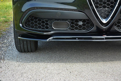 Splitter Alfa Romeo Stelvio Front v.2 Hochglanz Schwarz