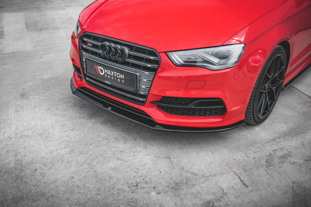 Splitter Audi A3 8V Front v.1 Hochglanz Schwarz