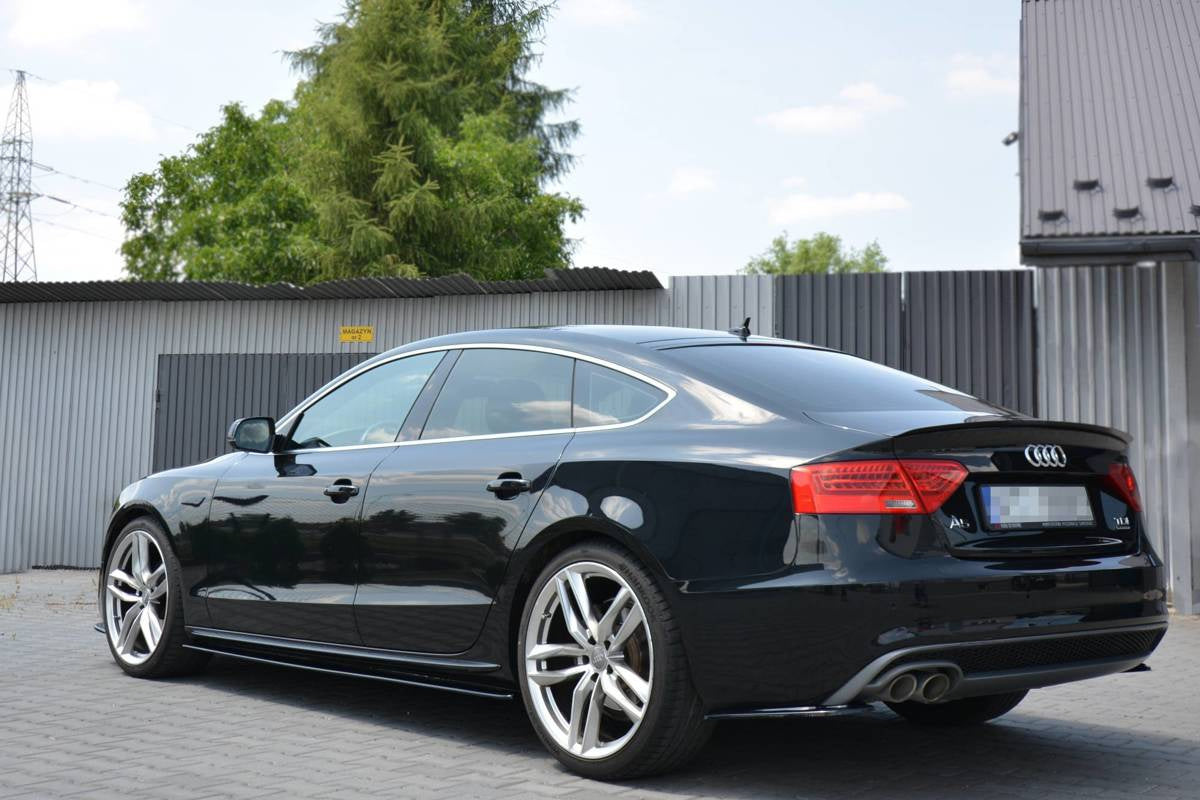 Spoiler Cap Audi A5 8T Facelift S-Line Gloss Black