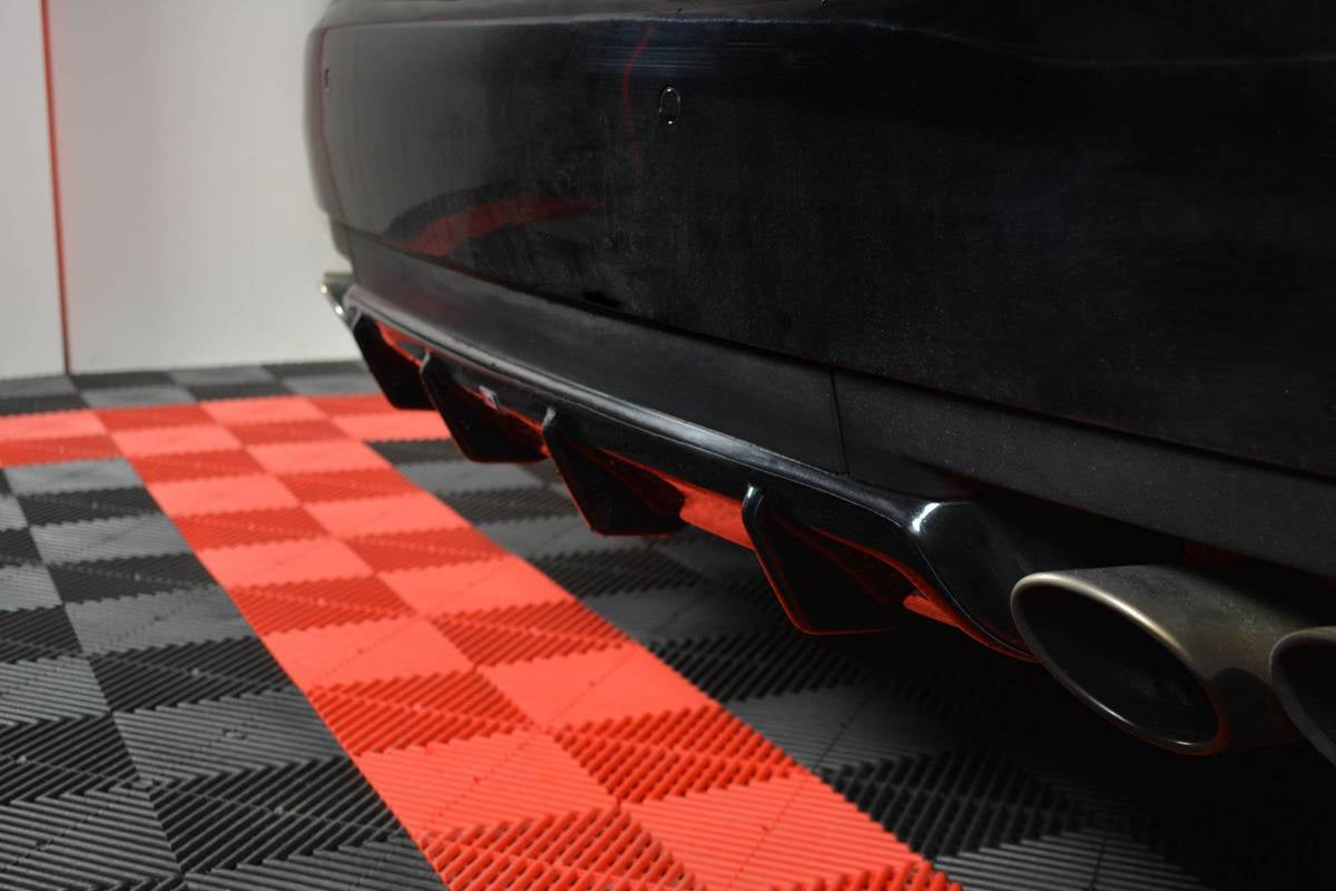 Diffusor Maserati Quattroporte VI Heckschürze Glanz Schwarz