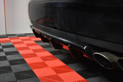 Diffusor Maserati Quattroporte VI Heckschürze Glanz Schwarz