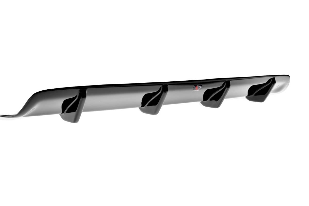 Diffusor Maserati Quattroporte VI Heckschürze Glanz Schwarz