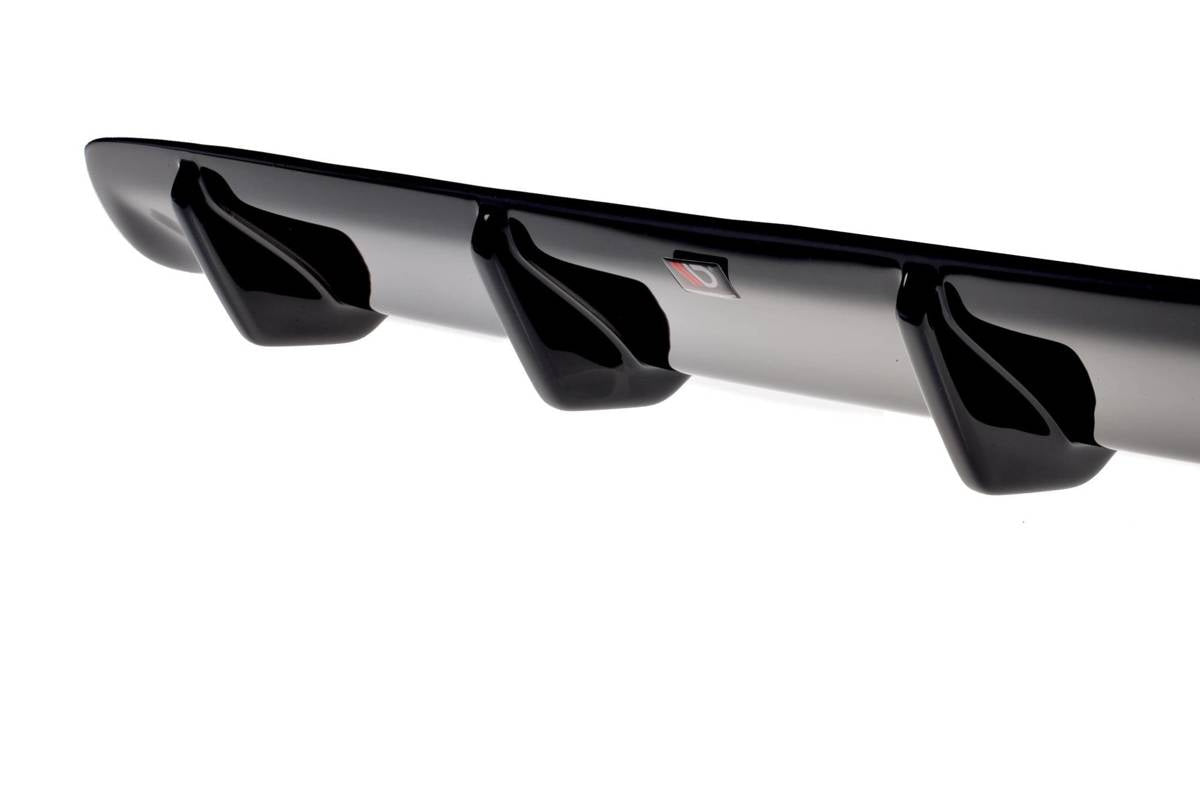 Diffusor Maserati Quattroporte VI Heckschürze Glanz Schwarz