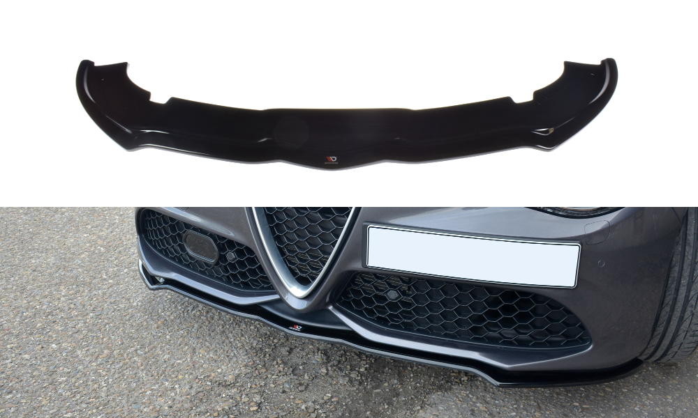Splitter Alfa Romeo Giulia Veloce Front v.1 Hochglanz Schwarz
