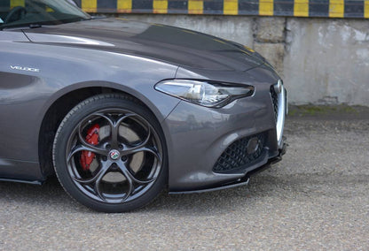 Splitter Alfa Romeo Giulia Veloce Front v.1 Hochglanz Schwarz