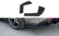 Splitter Alfa Romeo Giulia Veloce Rear Side Gloss Black